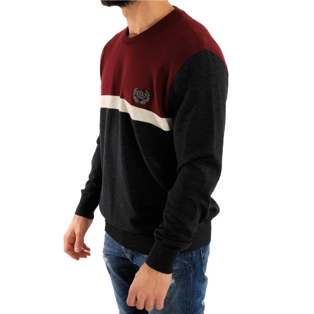 ⚡️SOLD! NWT DOLCE & GABBANA Men's Wool Crewneck Sweater - Picture 2 of 7